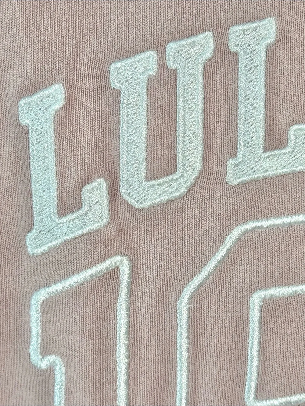 Lululemon Relaxed-Fit Cotton Jersey T-Shirt Graphic Pink Haze Size 8 NWOT